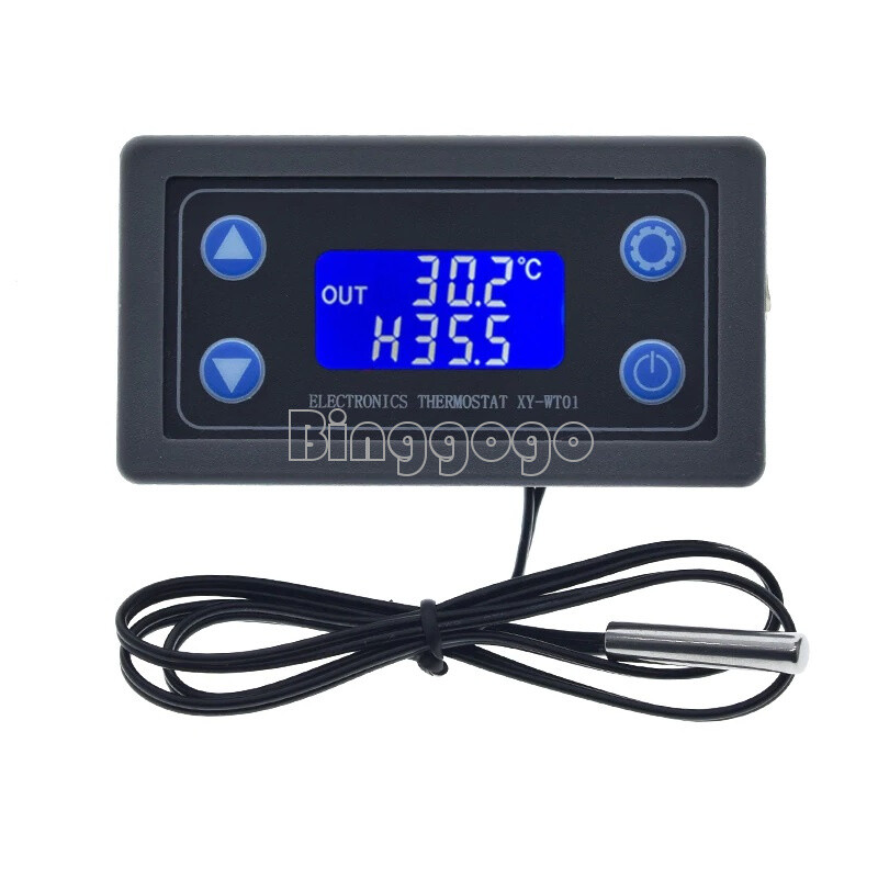 NEW 6-30V 10A Thermostat Digital Temperature Controller DThermal Thermocouple