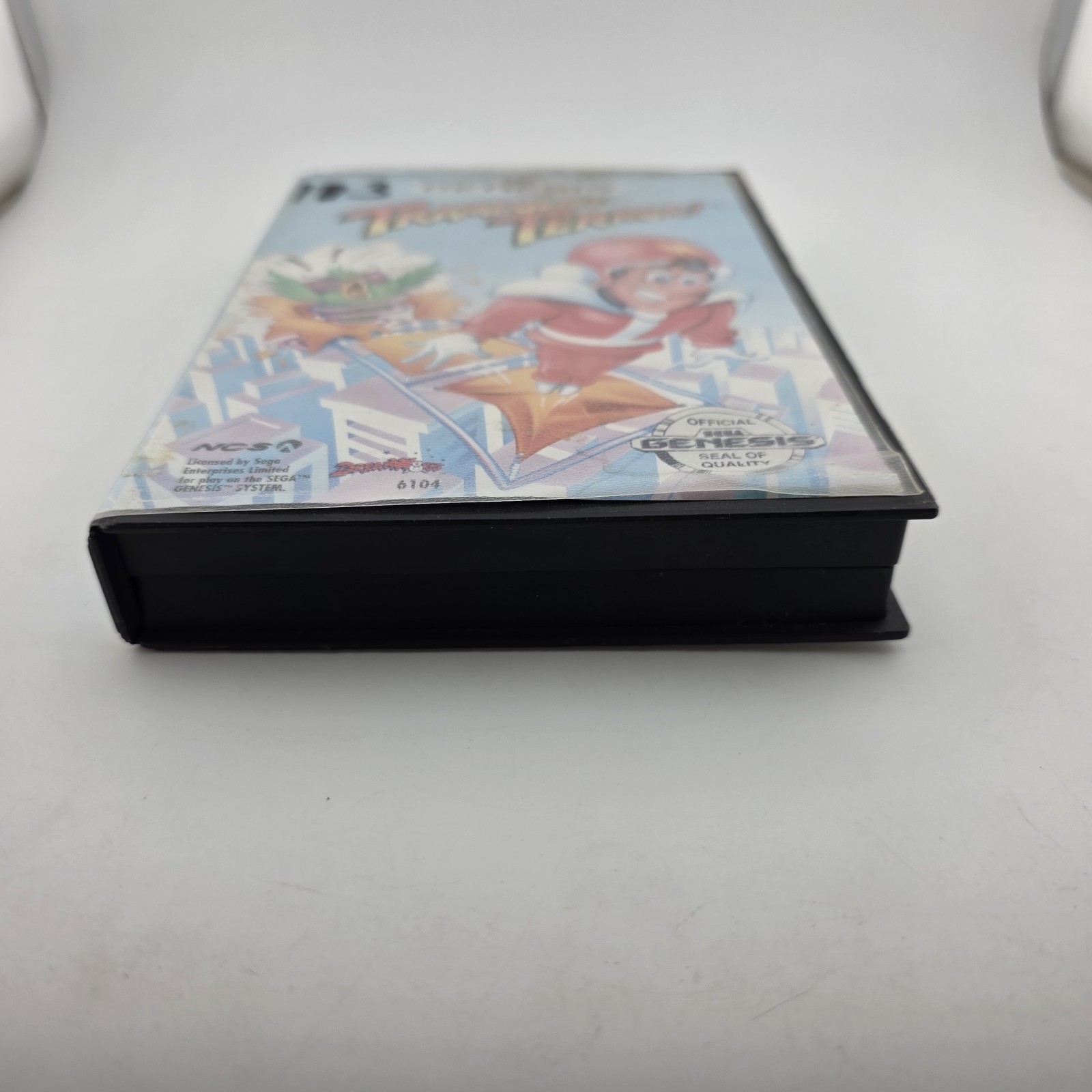 Trampoline Terror - Case Only - Sega Genesis - Authentic (No Game)