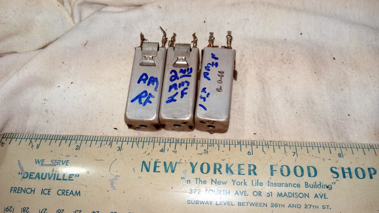 3 Merit RF & IF Transformers for AM Tube Radio