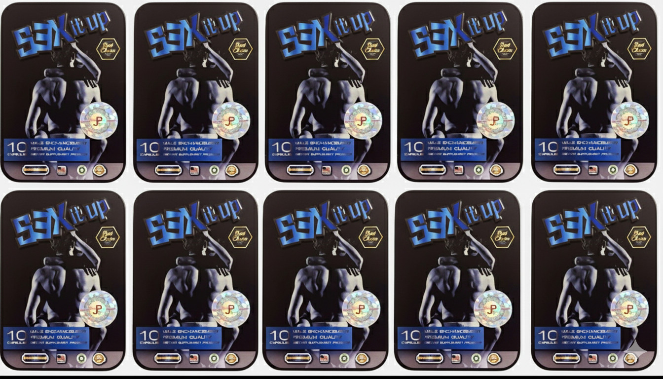 10Boxes Sex It Up Male Enhancement Improve Delay Sexual Performance Hardness Lot