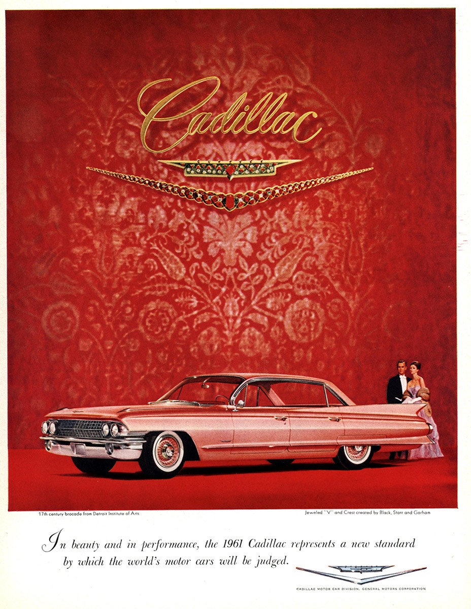 1960 Cadillac: In Beauty and In Performance LG Vintage Print Ad