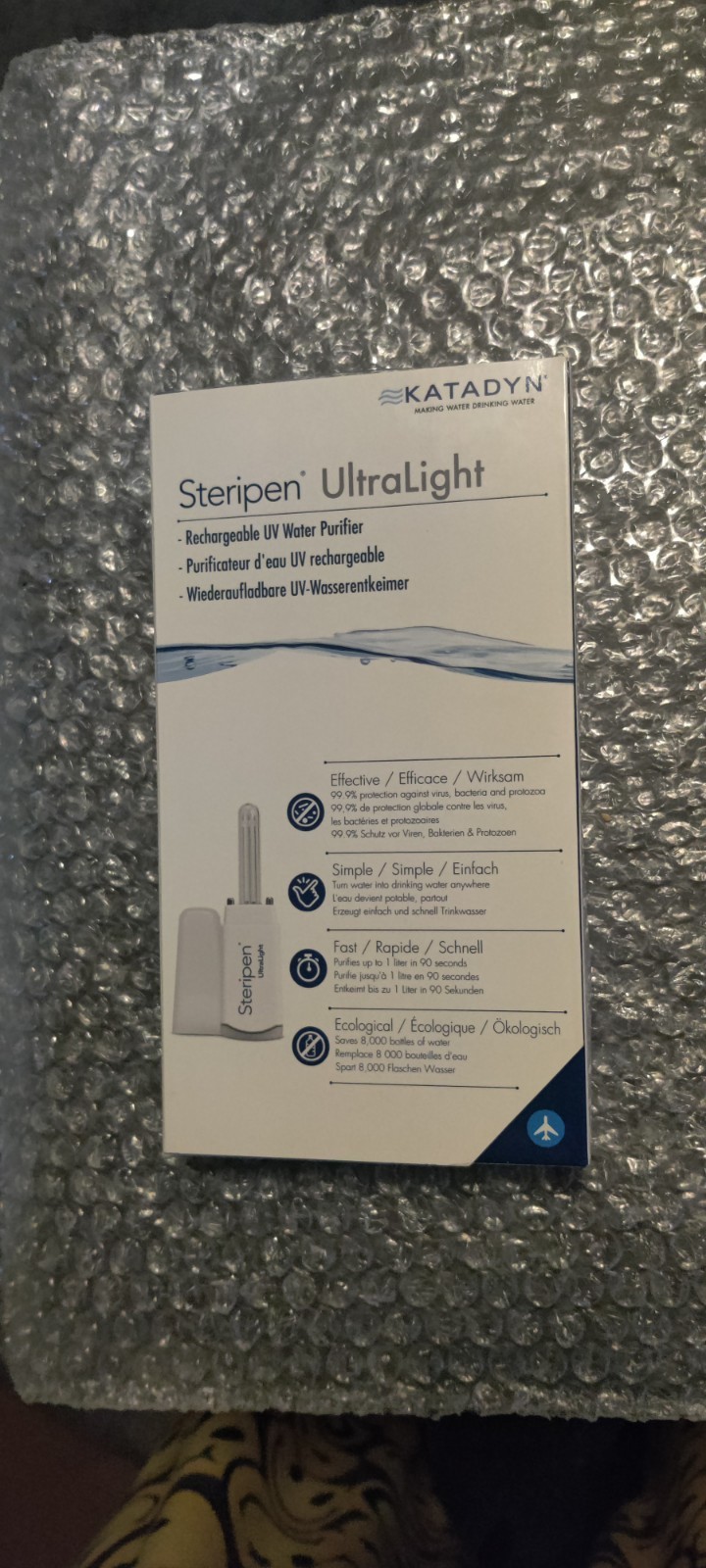 SteriPEN Ultralight UV Water Purifier **NEW**