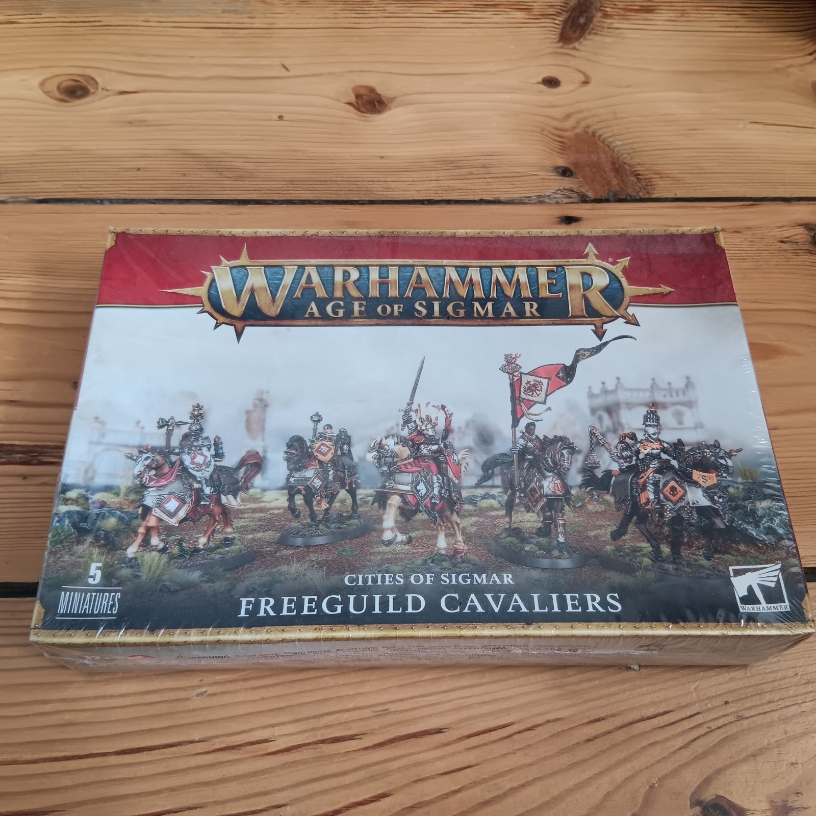 Cities of Sigmar x5 Freeguild Cavaliers | Warhammer Age of Sigmar Sealed