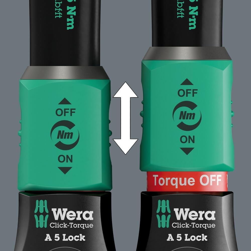 Wera Click-Torque Lock A 5 Torque Wrench (05075690001)