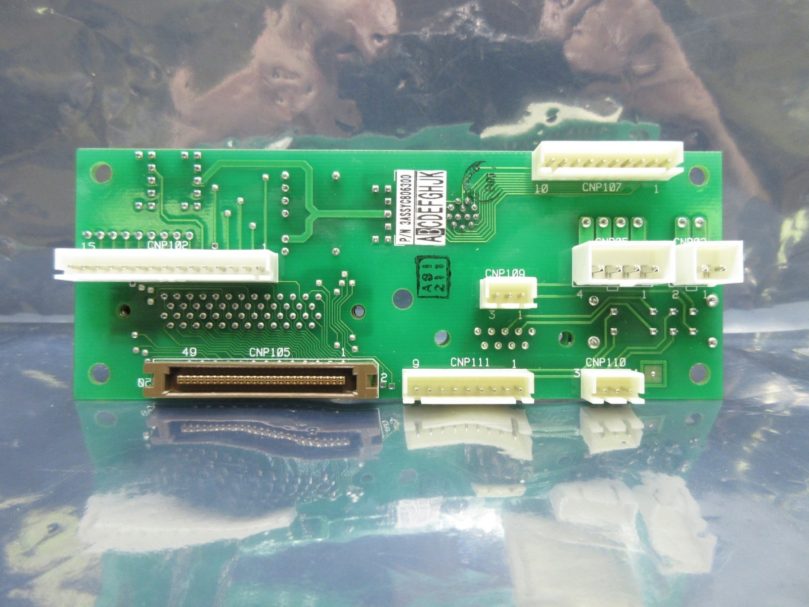 Shinko 3ASSYC80630 Operator Interface PCB with Key M173A 2/2 Asyst VHT5-1-1 Used