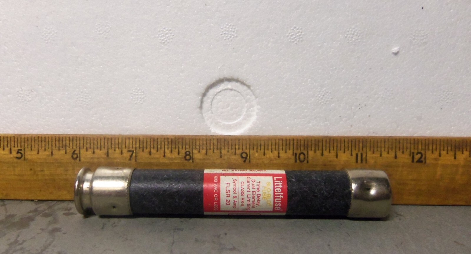 Littelfuse Inc. - Slo-Blo Fuse 600 Volts FLSR 20 (NOS)