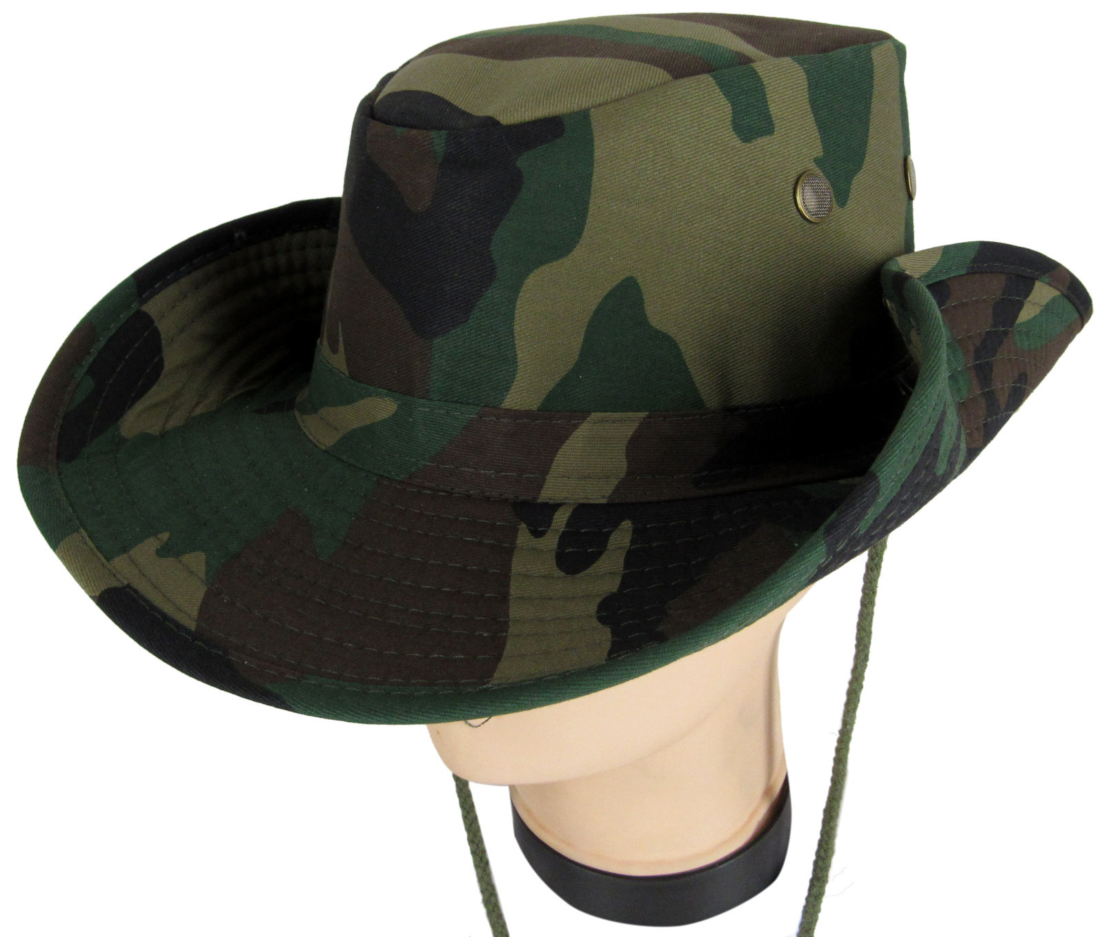 Fedora Sun Hat Neck Flap Cover Wide Brim Mesh Fishing Military Hiking Bonnie