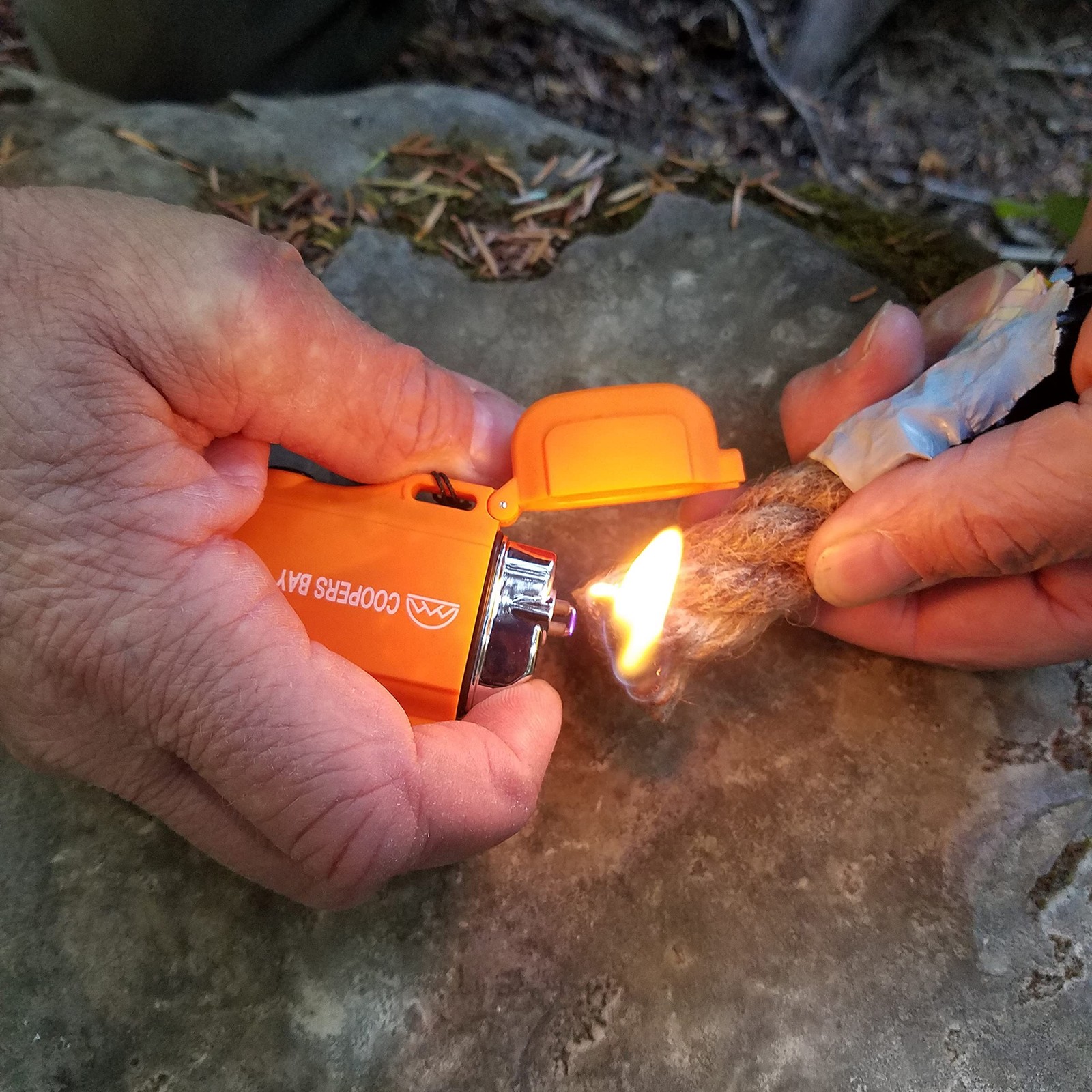 FireRope Tinder - The Ultimate Weatherproof Emergency Firestarting Material -...