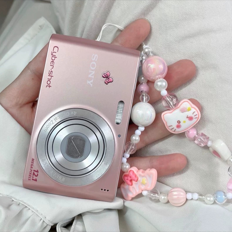Sony Cyber-Shot DSC-W510 Pink 12.1MP 4x Zoom Compact Digital Camera English