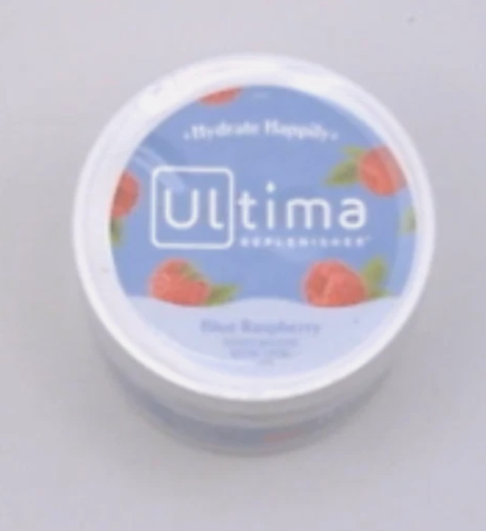 8/27 Ultima Replenisher Daily Electrolyte Powder Sugar Free Blue Raspberry, 30 S