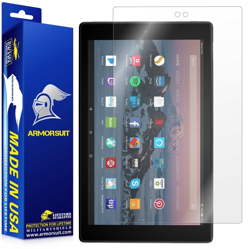 ArmorSuit MilitaryShield Amazon Fire HD 10 (2017) Clear Screen Protector USA