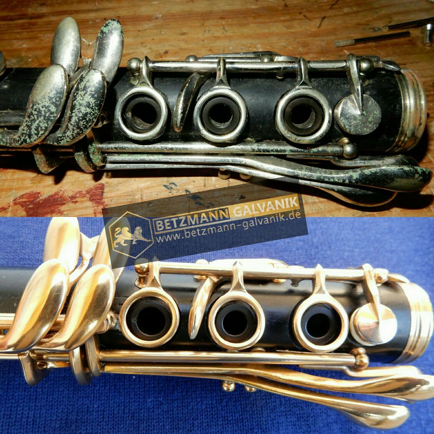 Tampon Galvanik - Brush Plating Kit - Kleingalvanik Goldplating oder Chrom
