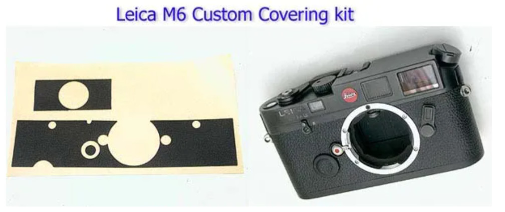 Leather Seal For Leica M6/MP/M7/M8/M9 Pre-cut Replacement Sheet Kit