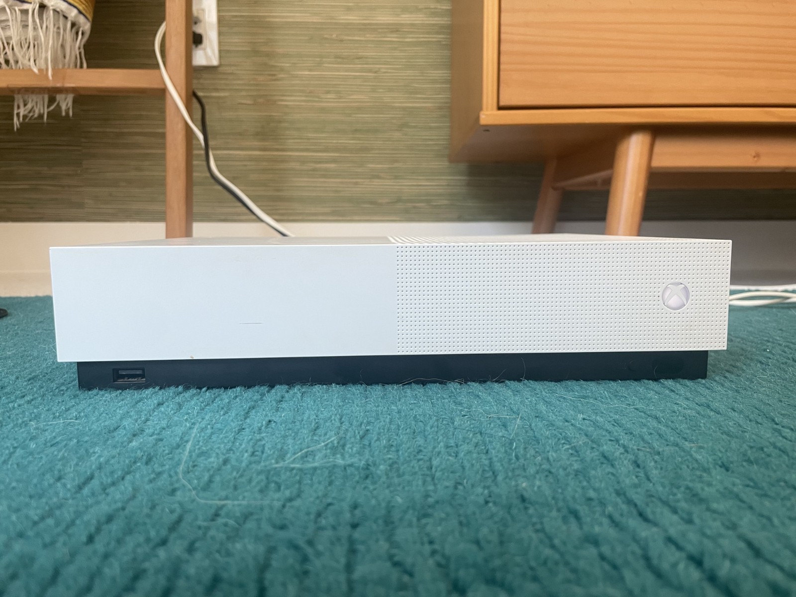 Microsoft Xbox One S All Digital 1TB Bundle + 2 OEM Controllers - Tested&Working