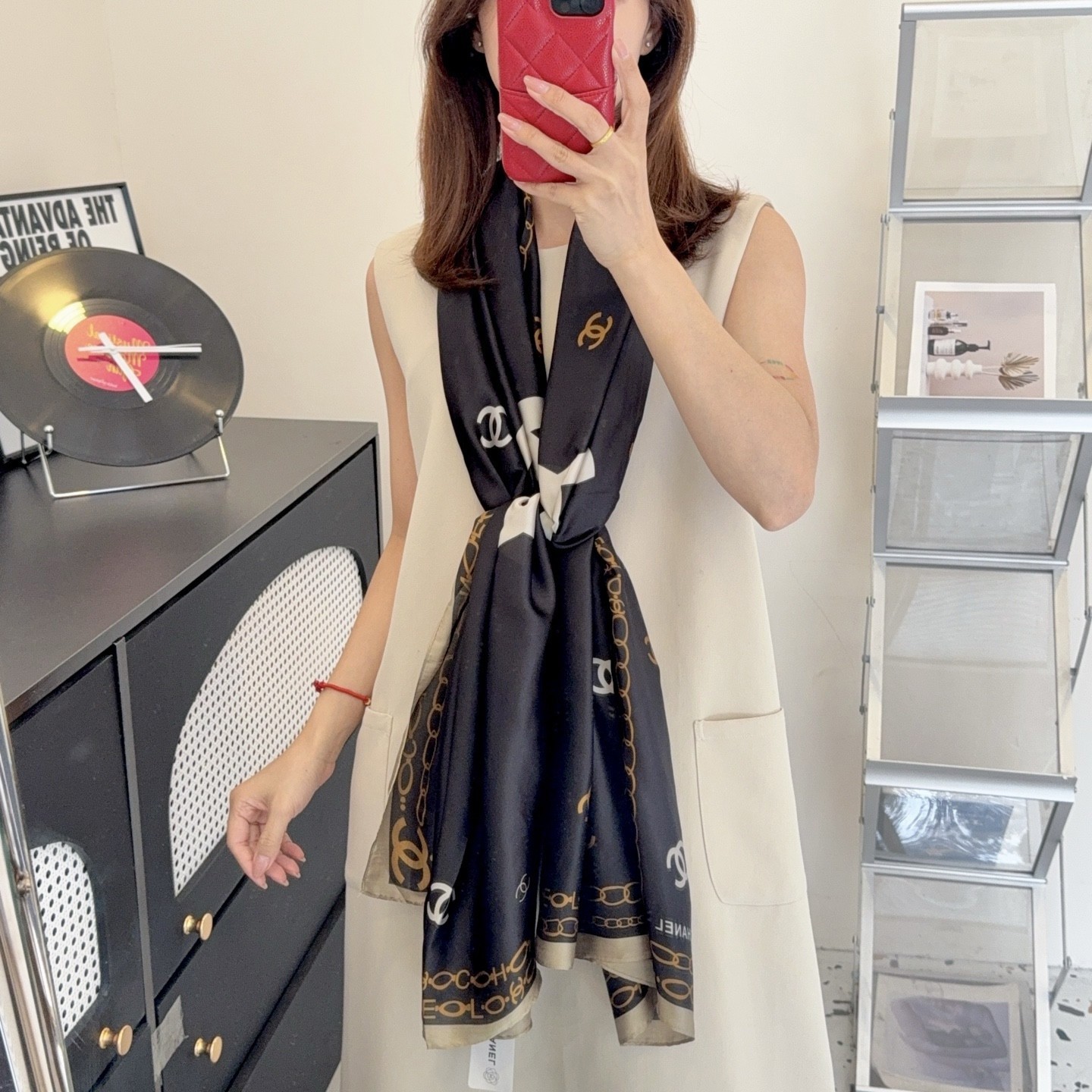 2026 NEW Women Scarf Wrap Hair Ribbon Handle Neck Accessories2 29