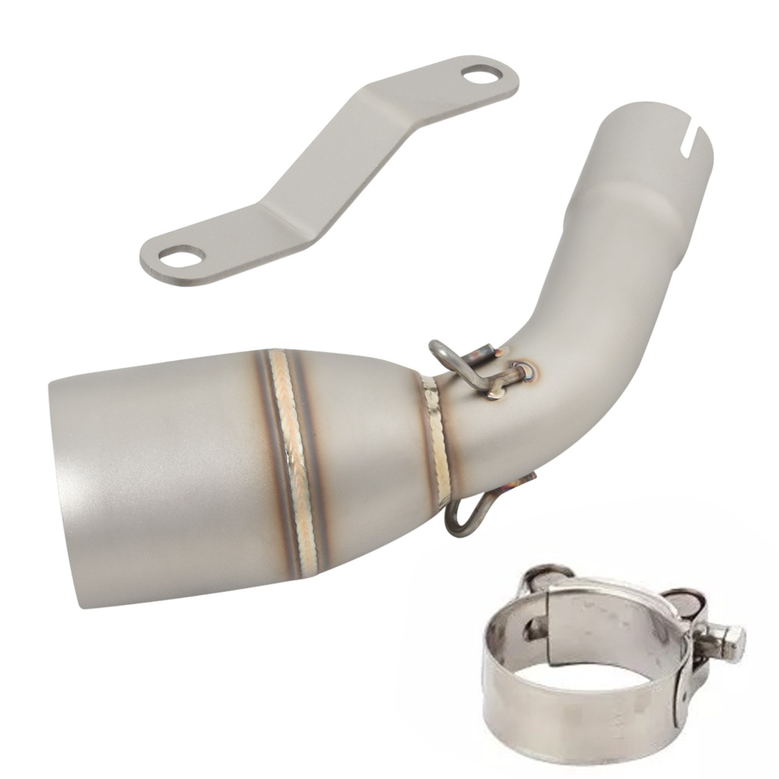 For Benelli TNT135 TNT125 2017-2024 Motorcycle 2''Slip On Mid Exhaust Link Pipe