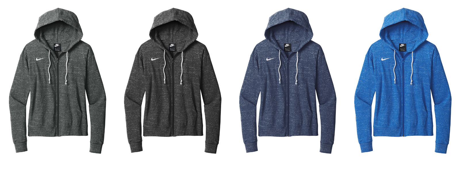 Nike Women's Gym Vintage Full Zip Hoodie NWT