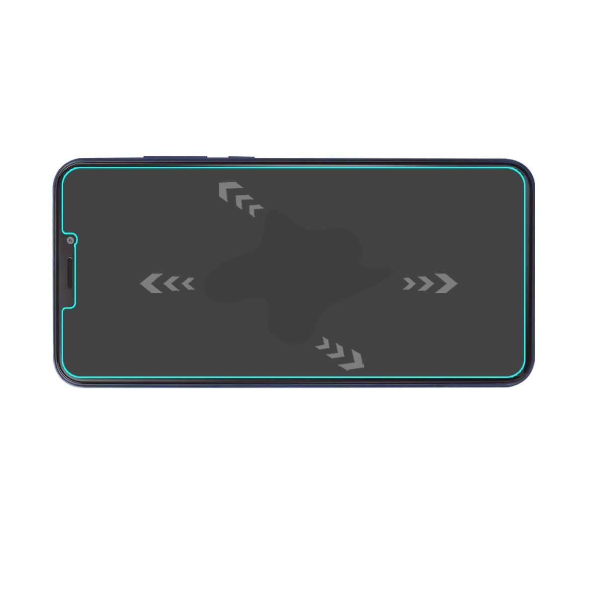 Mr.Shield [3-Pack] Designed For BLU View 3 (B140DL) [Tempered Glass] clear