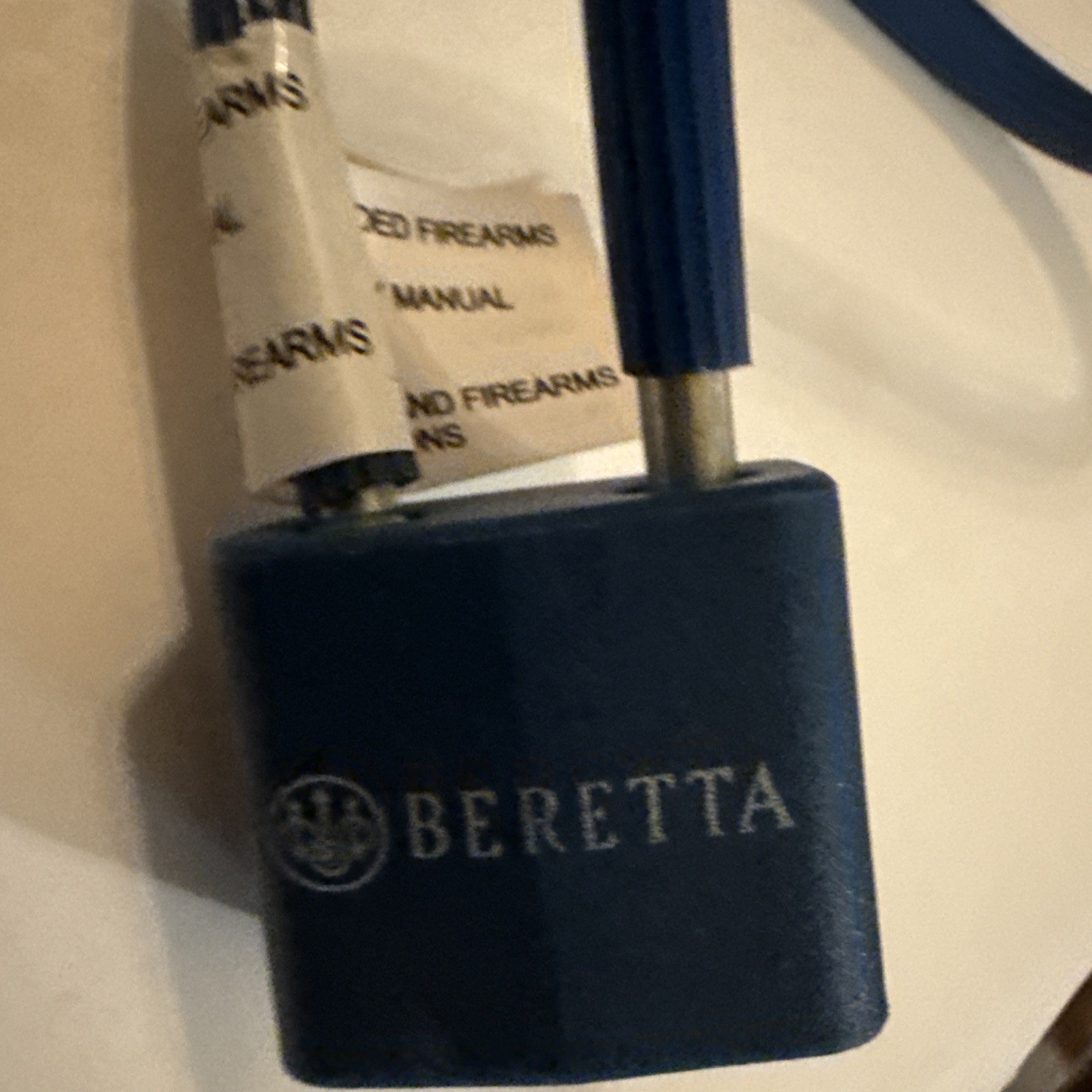 Beretta Gun Lock With Key -  Never Used New
