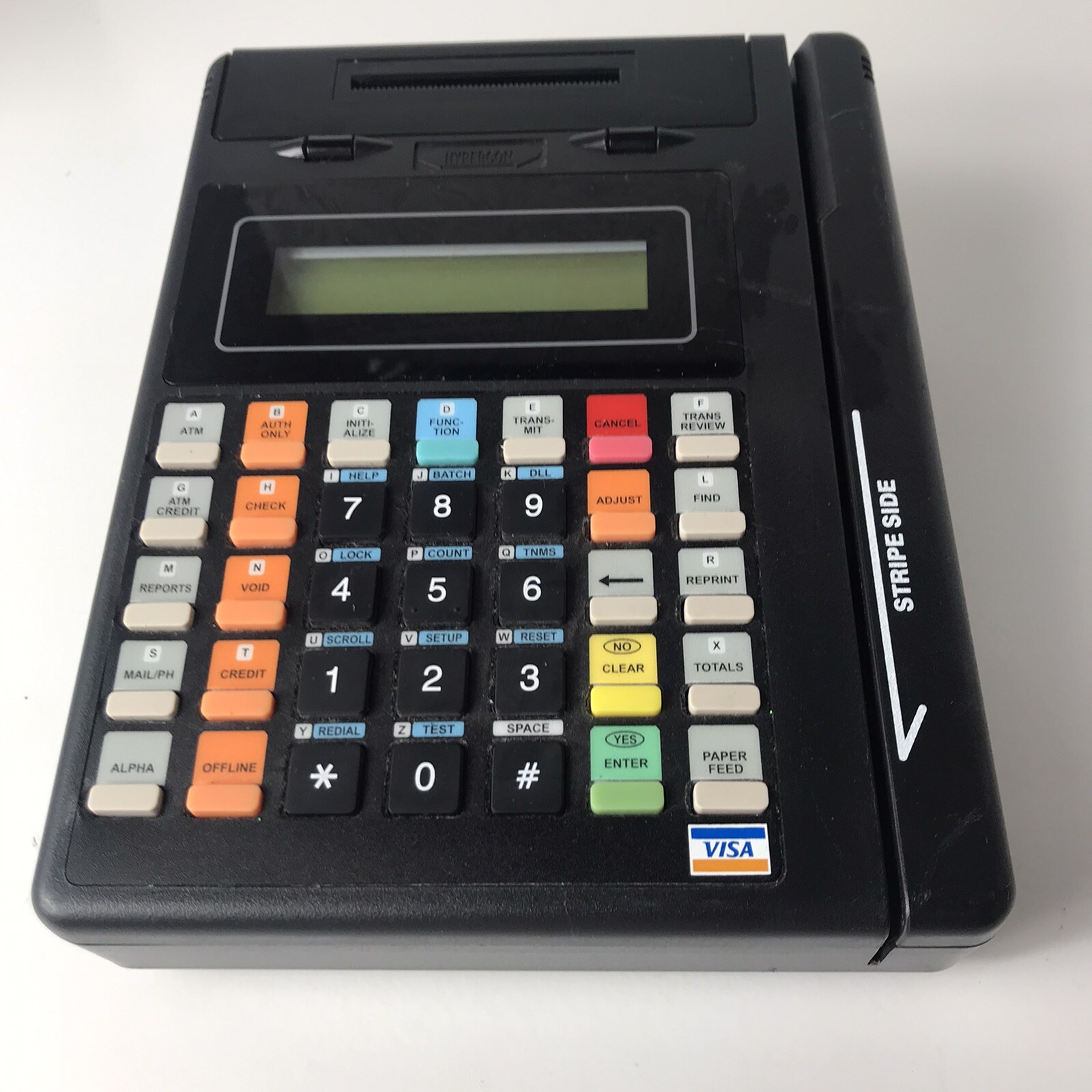 Hypercom T7Plus Credit Card Terminal-No Power supply untested