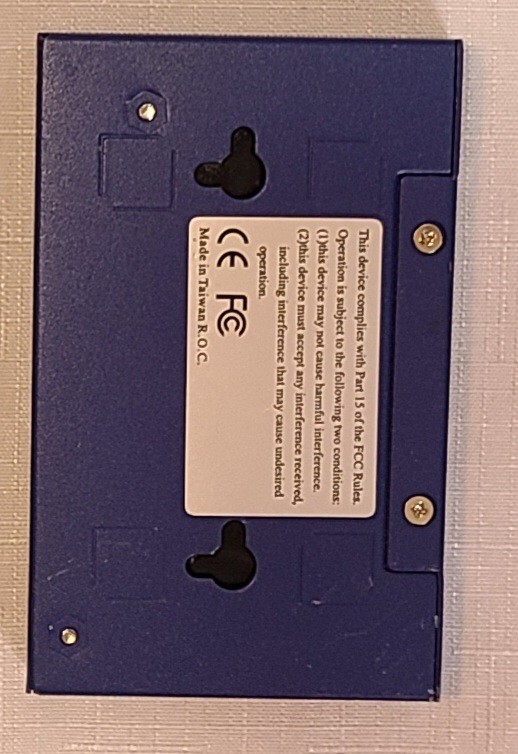 GIGAFAST ✅ EZ500-S 5-Port 10/100 mbps N-Way Ethernet Switch Power Supply