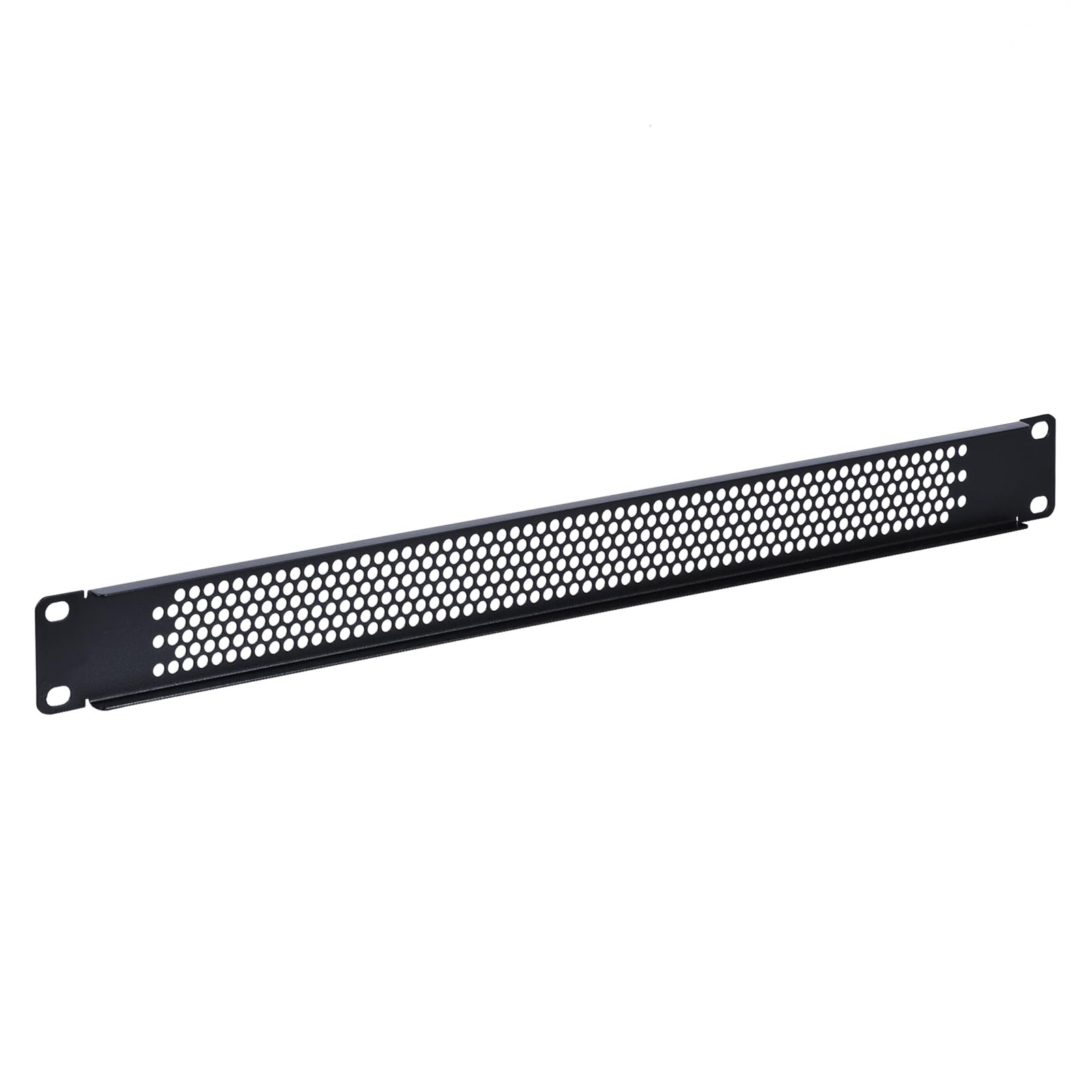 RackPath 1U Blank Rack Mount Panel Spacer with Venting 10 Pack for 19in Serve...