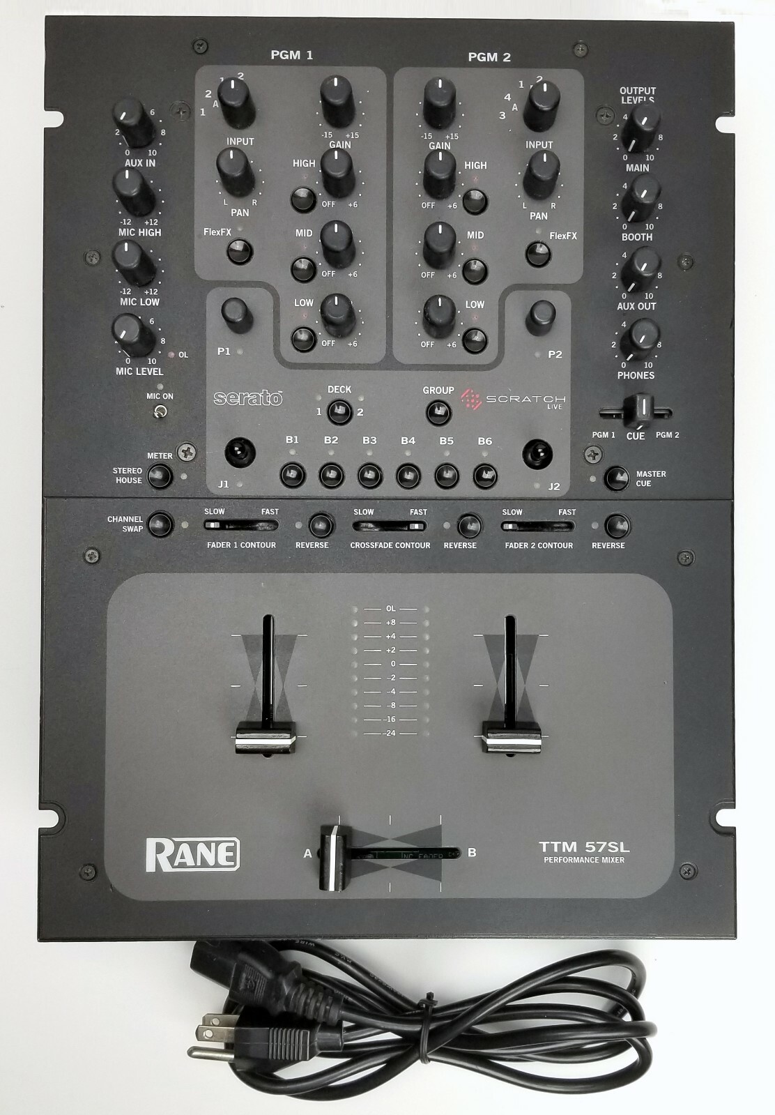 Rane TTM 57SL 2-Channel Serato Performance DJ Mixer