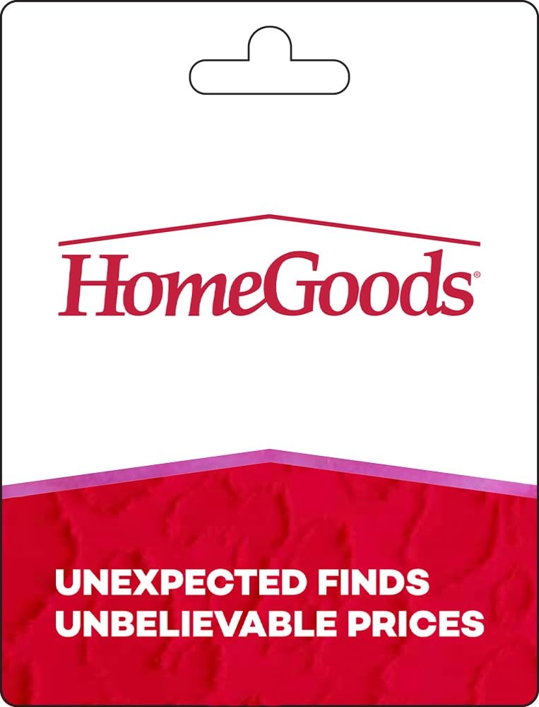 HomeGoods Physical Gift Card  $25