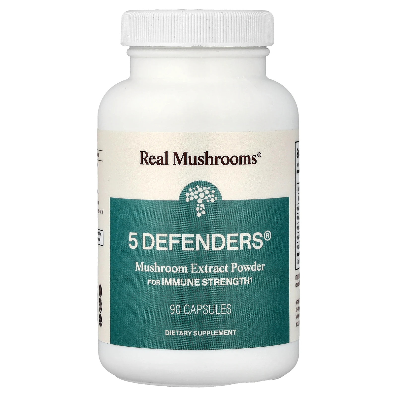 5 Defenders®, Mushroom Extract Powder, 90 Capsules
