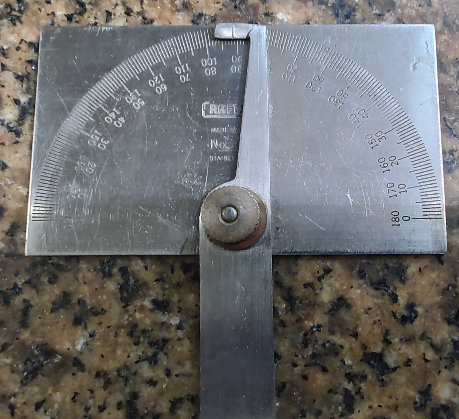 🗽CRAFTSMAN NO 4029 PROTRACTOR