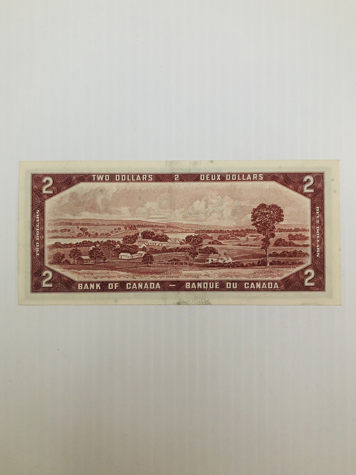 Canada 2 Dollars 1954 Prefix A/G Nice Condition