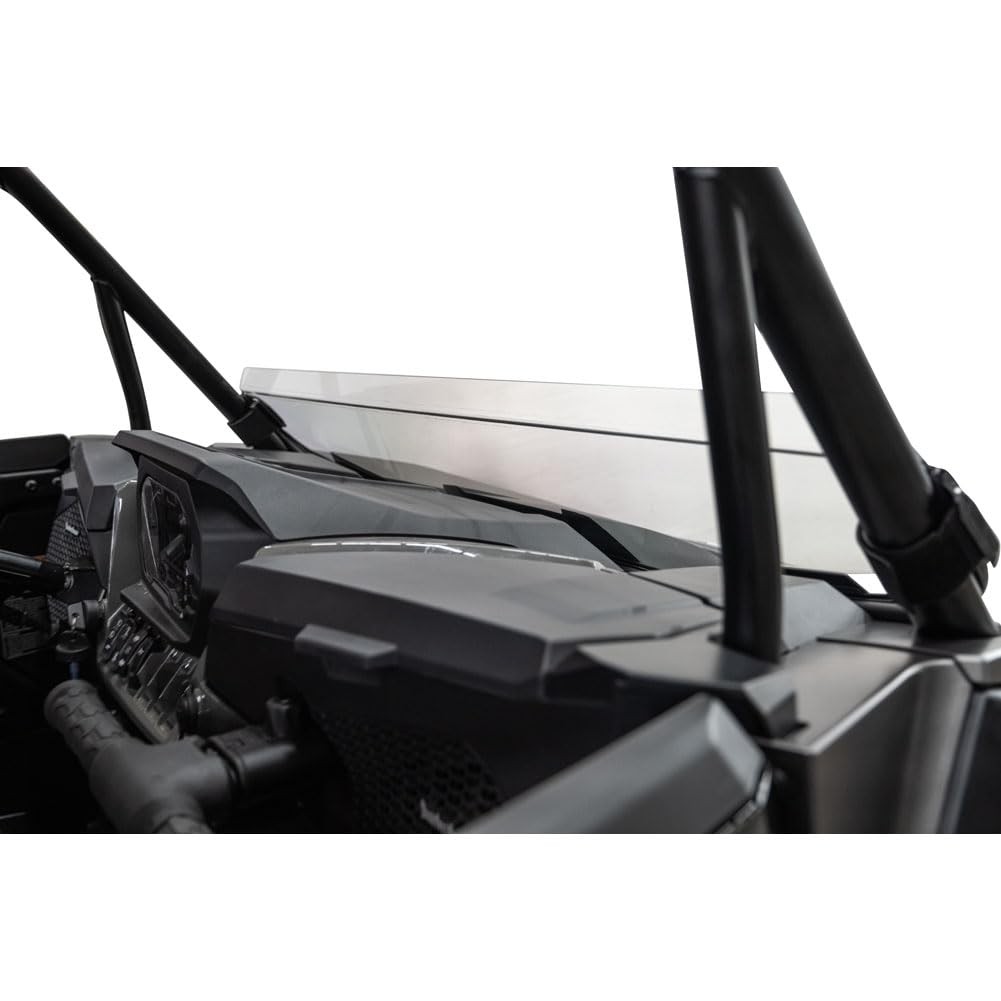 Tusk 186-860-0023314f-e3edbd Removable Half Windshield Clear - Scratch Resistant
