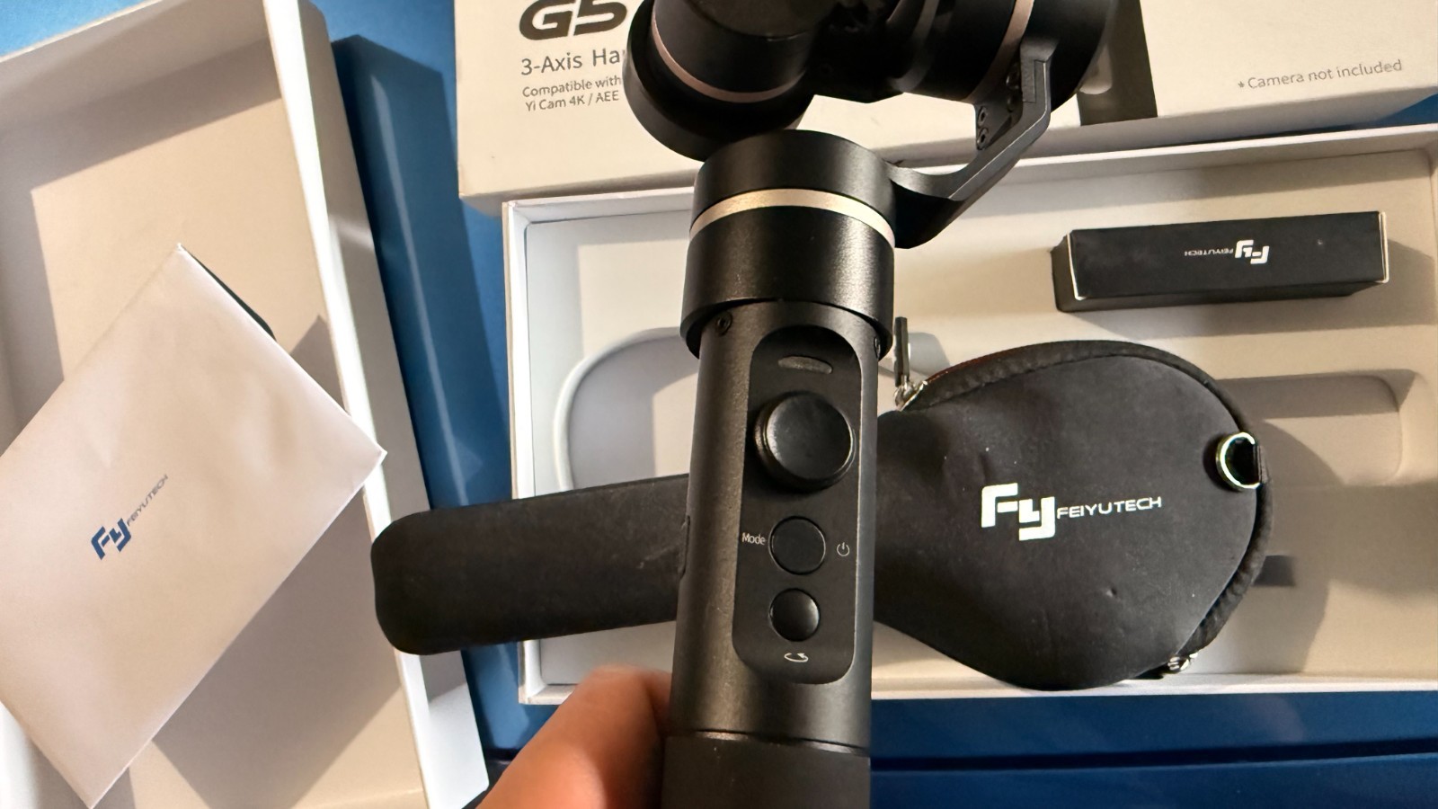 G5 FeiyuTech 3-Axis Stabilized Handheld Gimbal for action camera