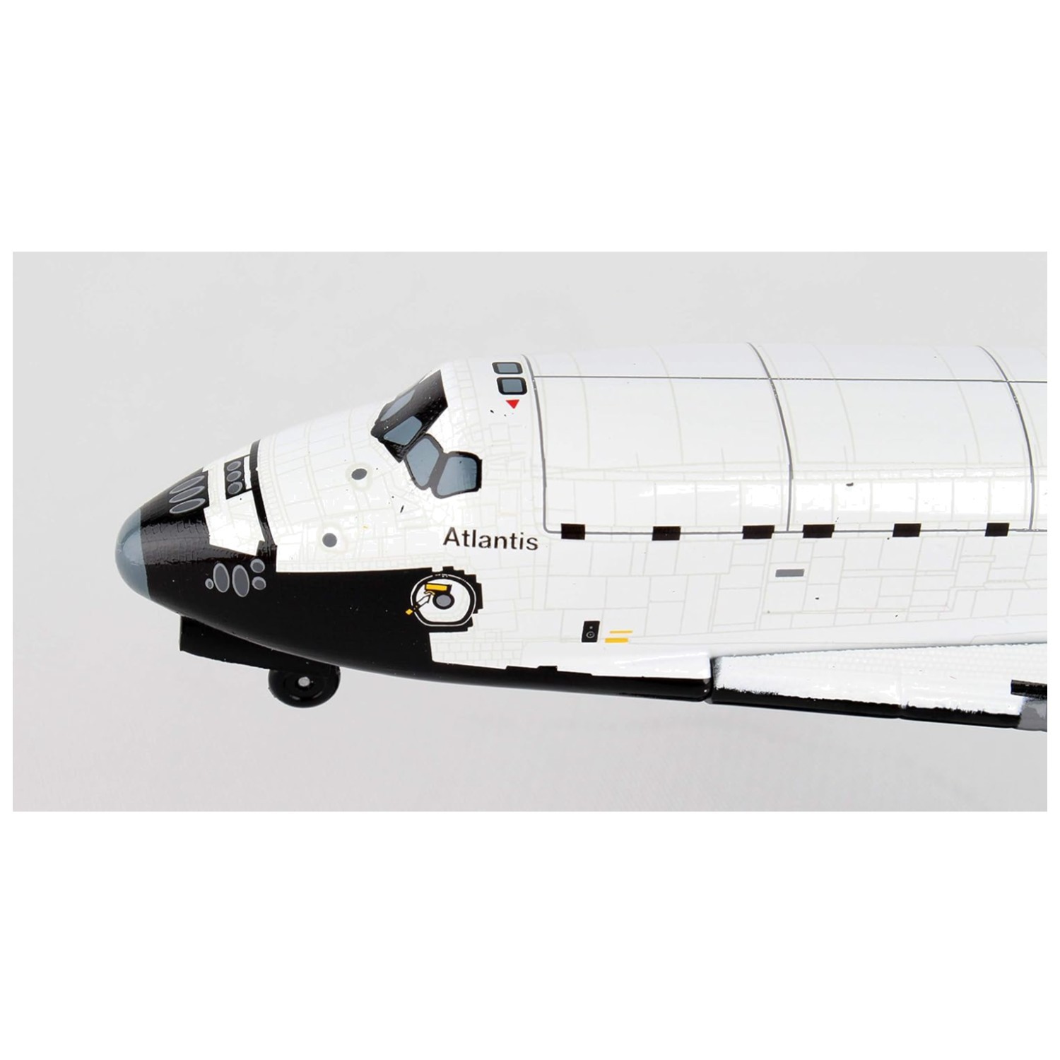 Detailed NASA Space Shuttle Atlantis Model - Die-Cast Metal