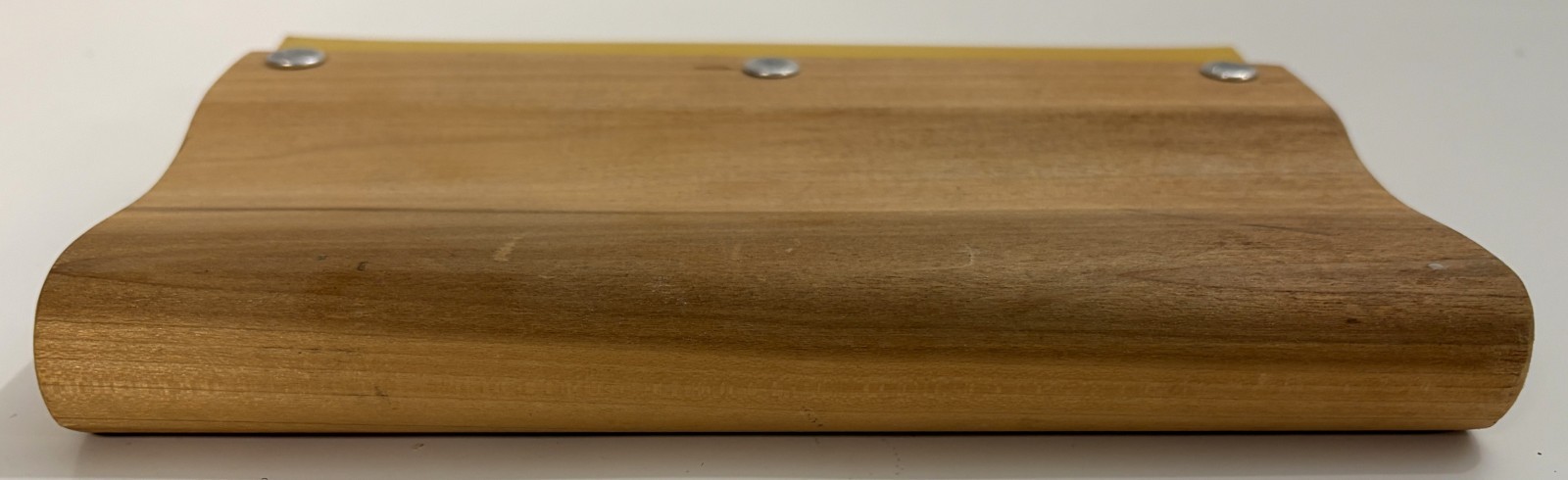 Wooden 8" Handle Squeegee with Square Rubber Blade