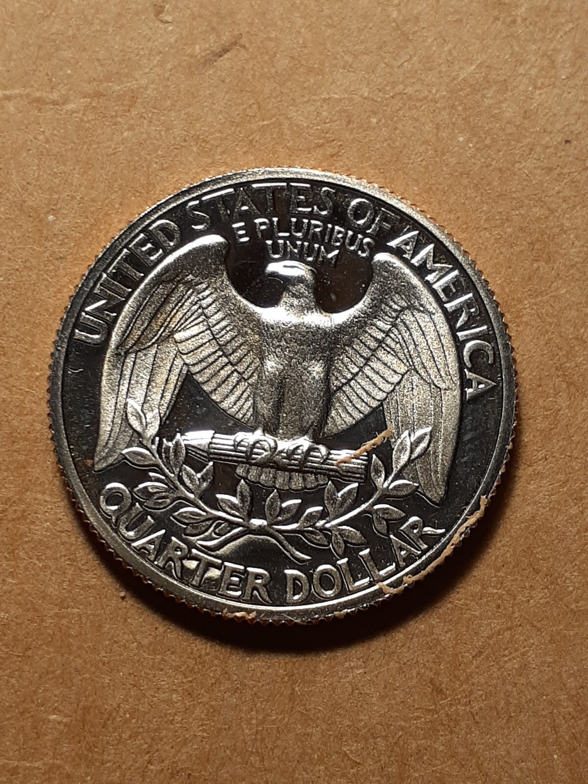 1977 S WASHINGTON QUARTER PROOF