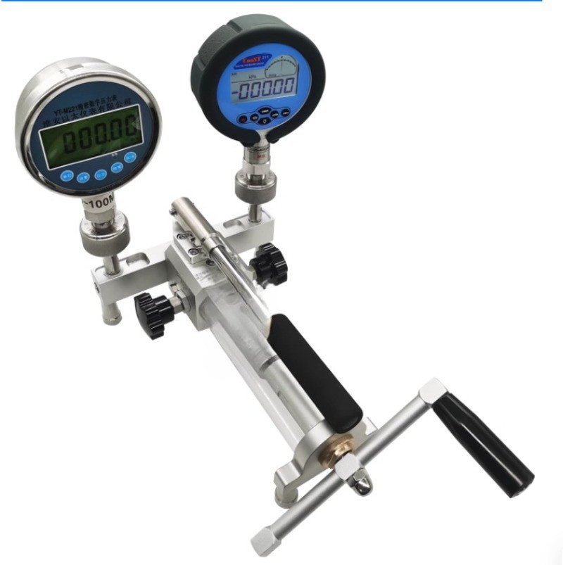 Pressure Gauge Calibration Device Pressure Test Hydraulic Source Pressure Bench