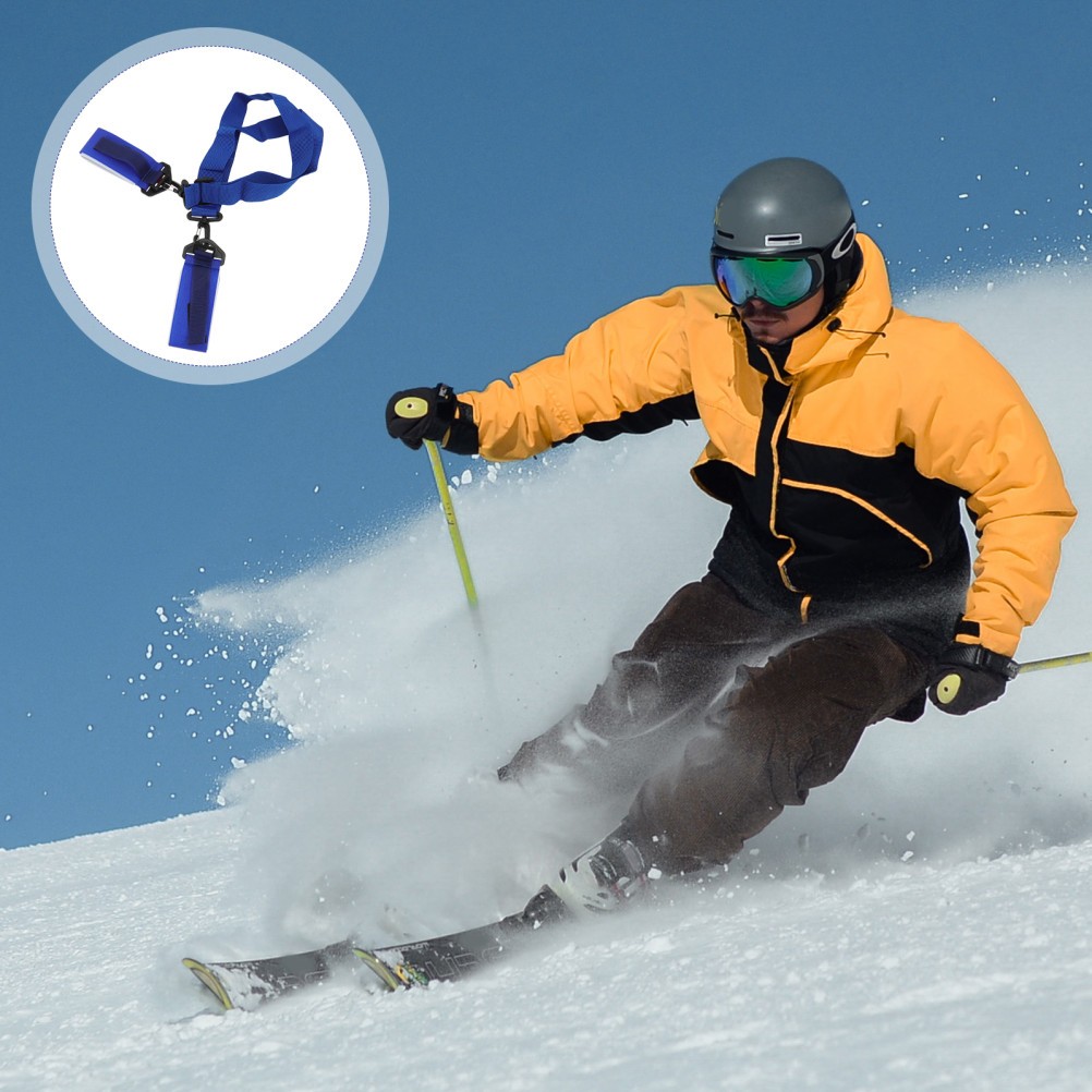 Portable Snowboard Shoulder Strap Ski Fixing Belt Adjustable Snowboard Carrier