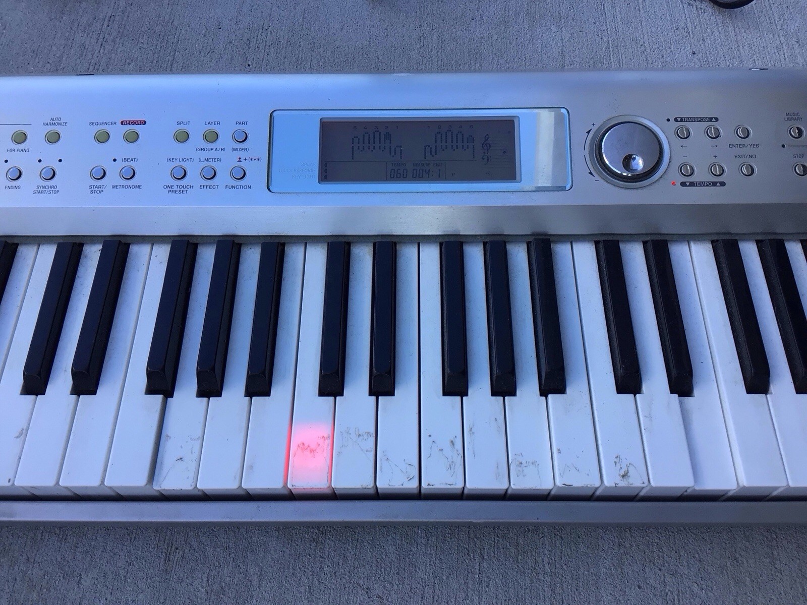 CASIO PL-40R Digital Piano LCD Screen JCM426-LCD1M