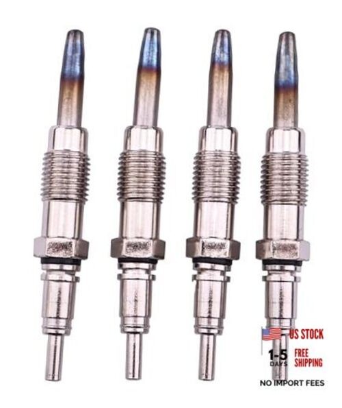 4 Pcs Glow Plugs 01180400 Compatible with Bobcat 863 873 864 Deutz Engines