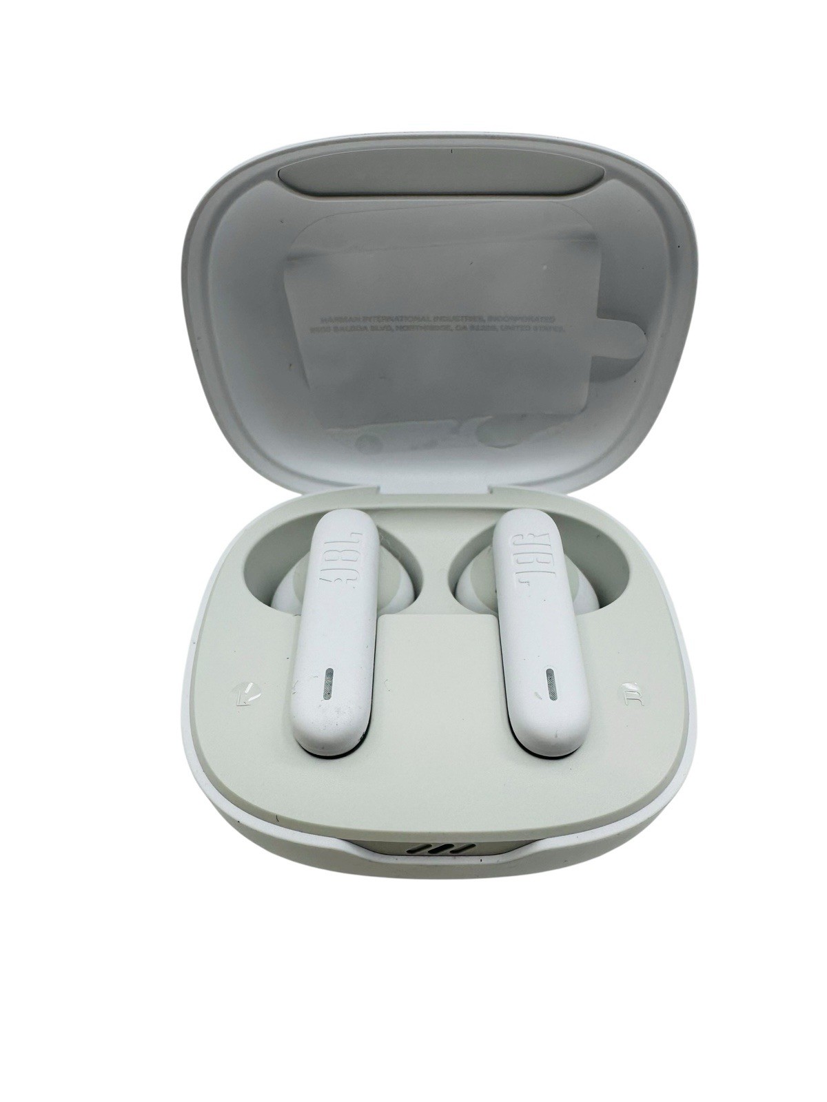 JBL Vibe Flex 2 Wireless Bluetooth Earbuds Brand White with CORD D571