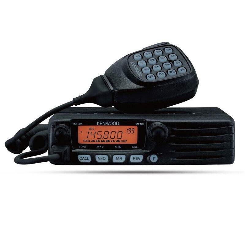 New 65W TM-281A Car Radio Station FM Transceiver Mobile Radio 136-174MHZ 10-50KM