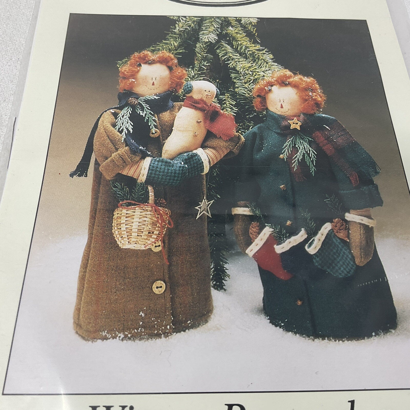 WINTER RAGGEDY'S DeCuyper Trading Co. Craft Pattern 1995