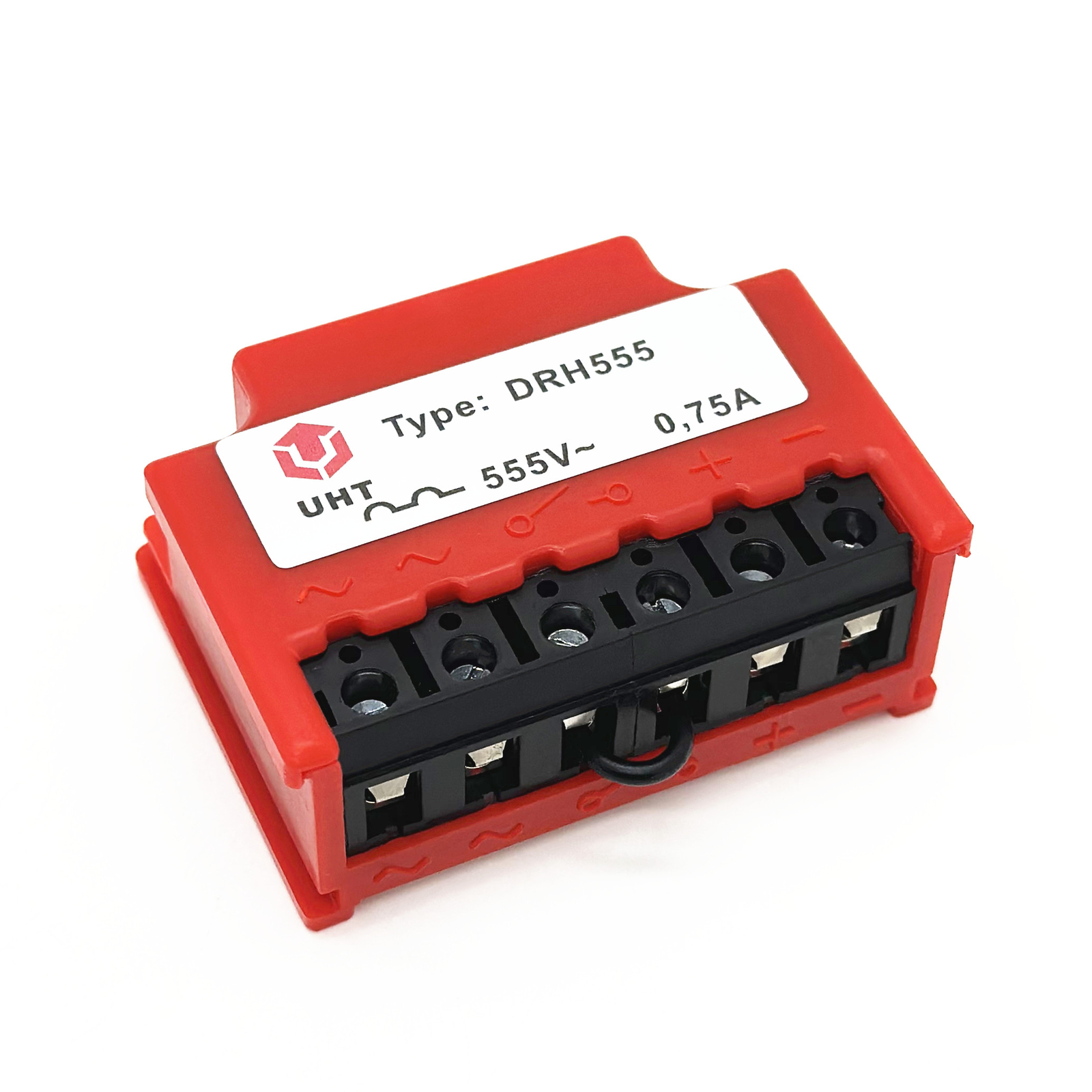 UHT DRH555 (AC555V 0.75A) Motor Lock Brake Rectifier Module Six-terminal