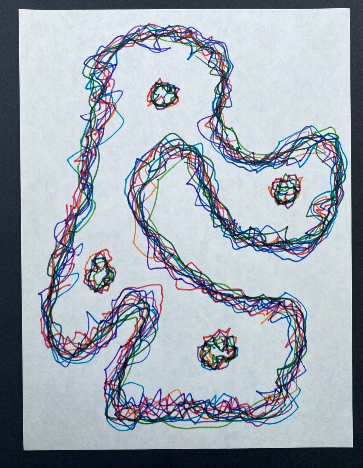 William Davis Abstract Drawing