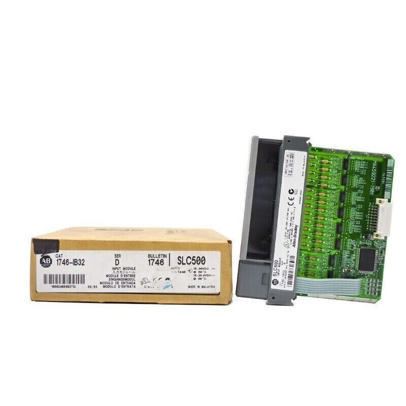 New Factory Sealed AB 1746-IB32 SLC 500 PLC Input Module 1746IB32 US Free Tax