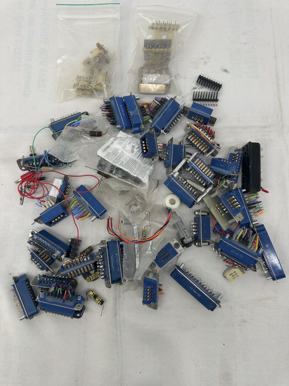 Lot including Rack and Panel Connectors and more