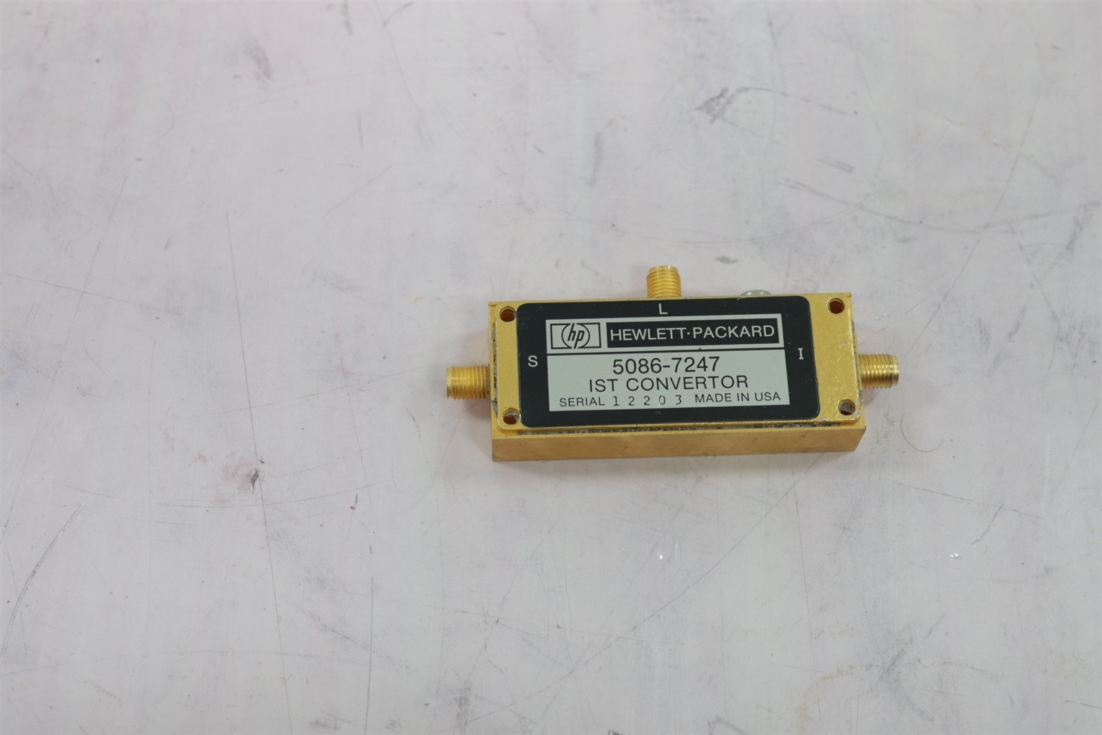 HP Agilent 8566B Spectrum Analyzer 100Hz-2.5GHz/2-22GHz 5086-7247 IST Converter