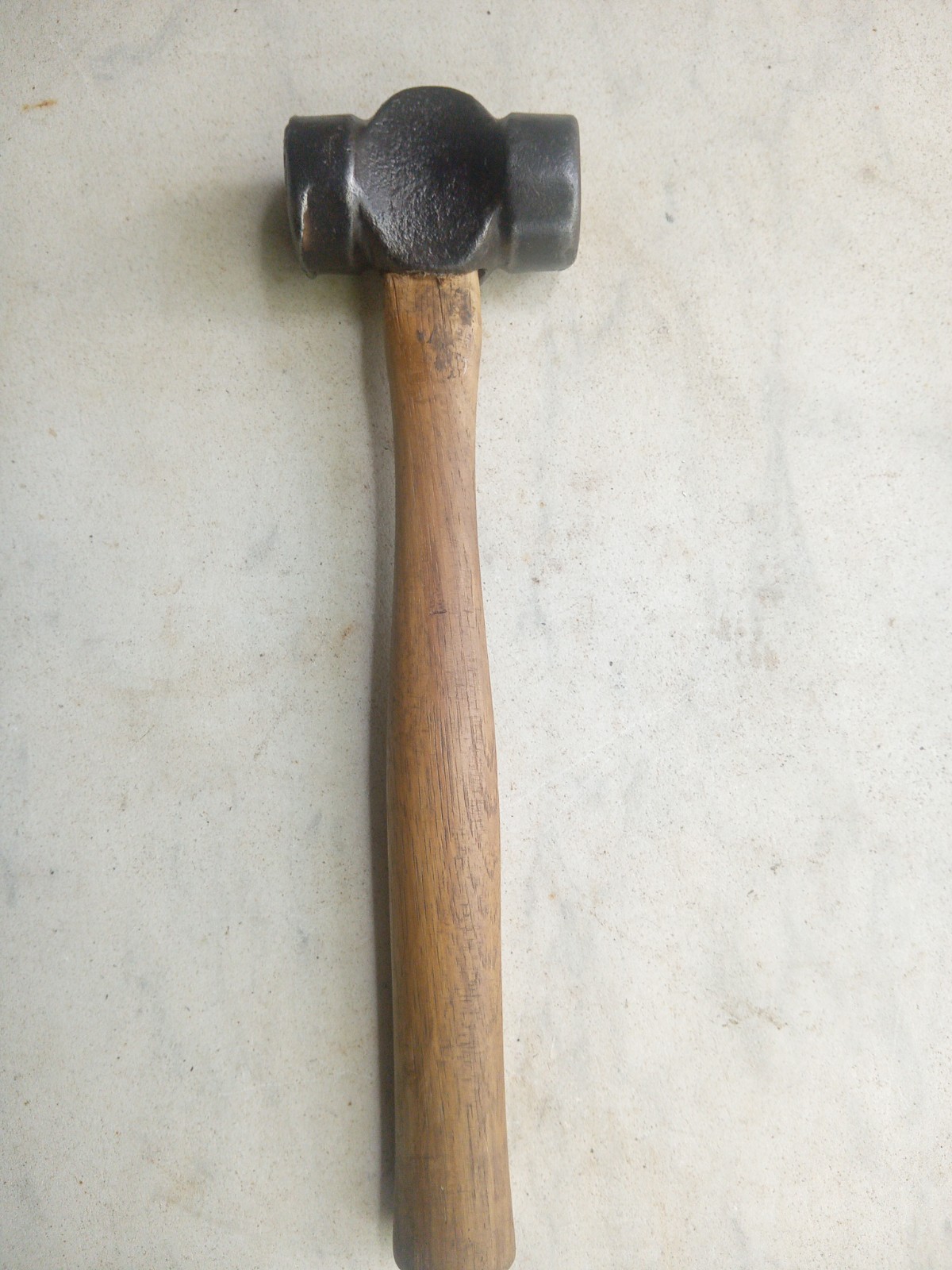 Vintage Blacksmith Hammer 2 Lb 1 Oz Forging Tool