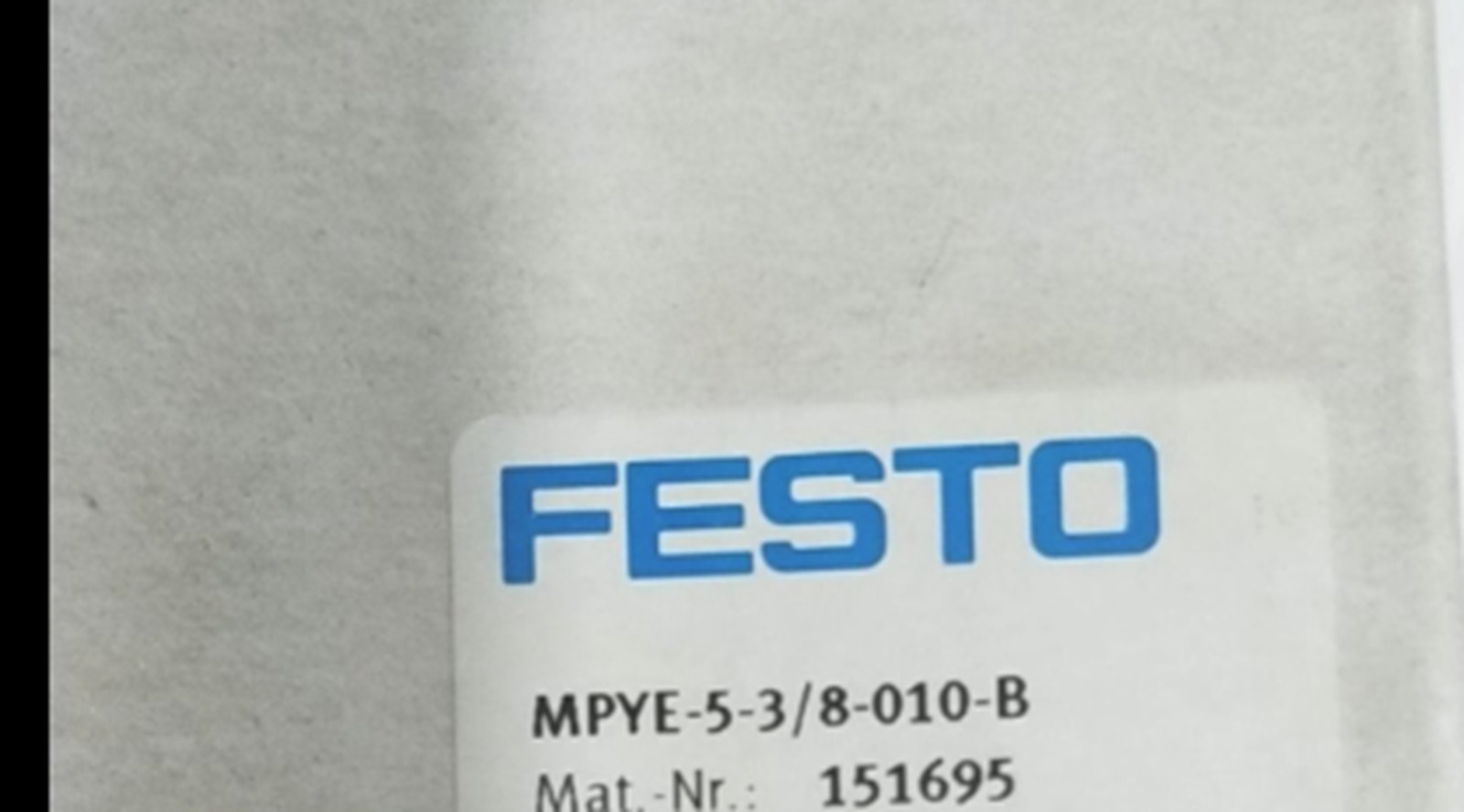 NEW FESTO MPYE-5-3/8-010-B (151695) Proportional Valve